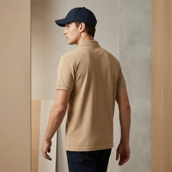 Brown_Polycoat_Premium_Polo_T-Shirt_For_Unisex