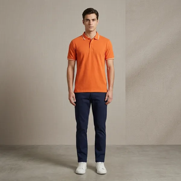 Orange_RN_Cotton_Bio_Wash_Premium_Polo_T-Shirt_For_Unisex