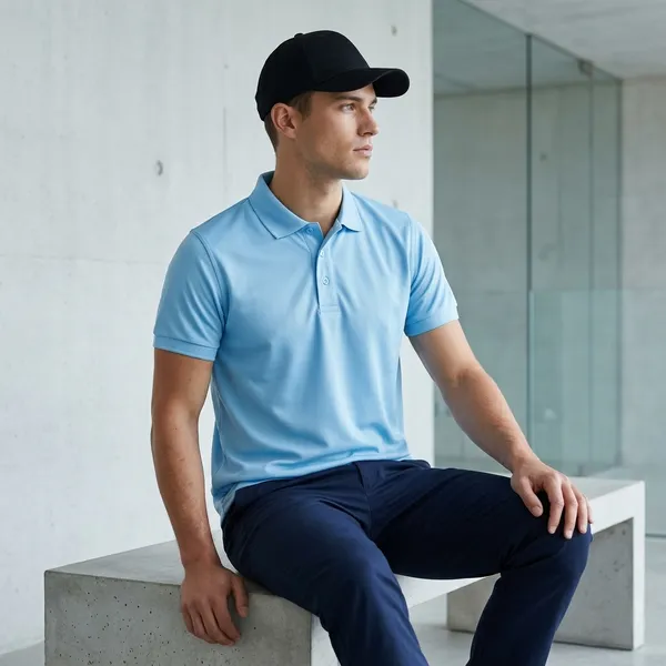 Blue_Polycoat_Premium_Polo_T-Shirt_For_Unisex
