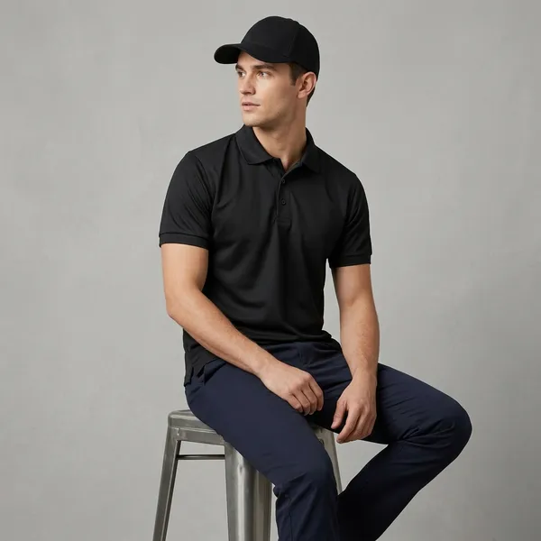 Black_Polycoat_Premium_Polo_T-Shirt_For_Unisex