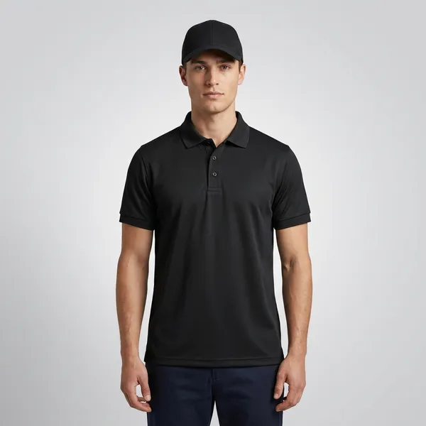 Black_Polycoat_Premium_Polo_T-Shirt_For_Unisex