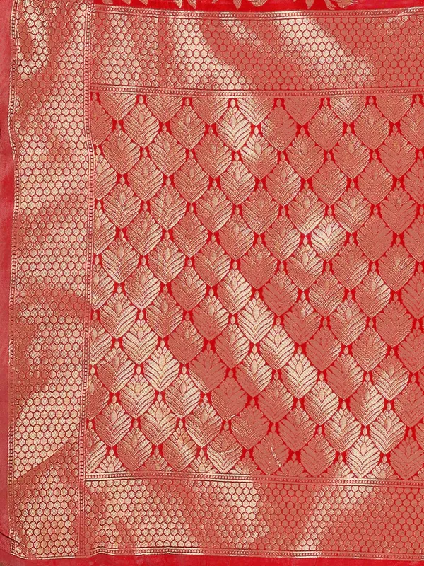 Leelavati_Woven_Kanjivaram_Pure_Silk_Jacquard_Saree_Red
