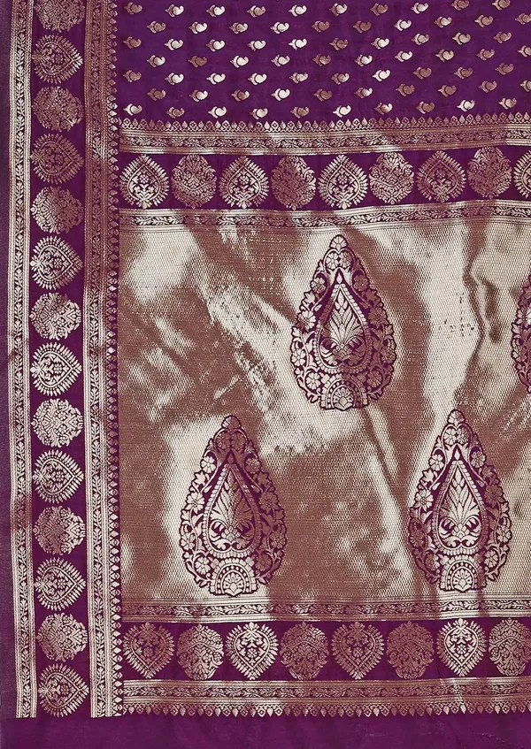 Leelavati_Woven_Kanjivaram_Pure_Silk_Jacquard_Saree_Purple