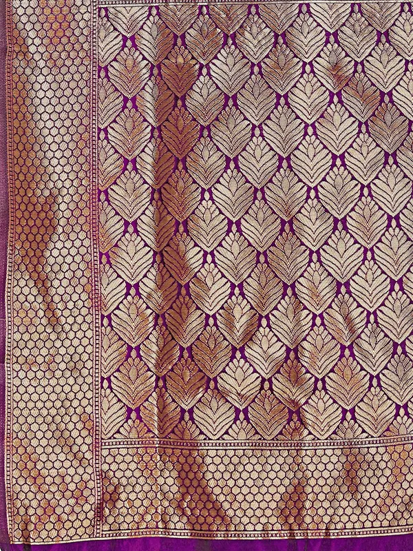 Leelavati_Woven_Kanjivaram_Pure_Silk_Jacquard_Saree_Purple