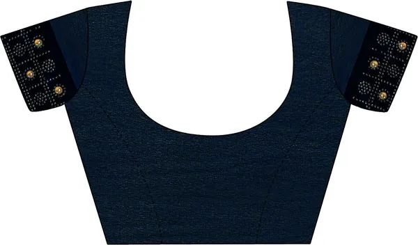 Leelavati_Embellished_Bollywood_Chiffon_Saree_Dark_Blue