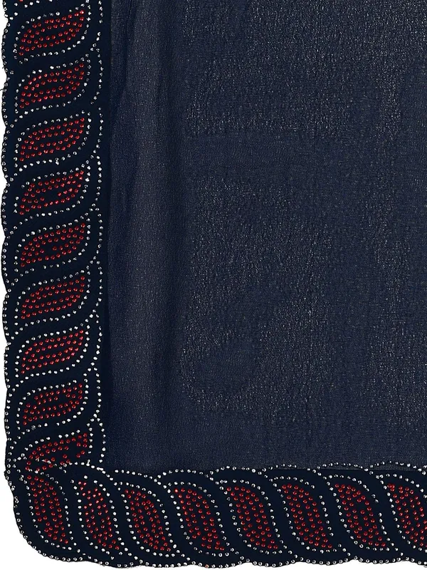 Leelavati_Embellished_Bollywood_Chiffon_Saree_Dark_Blue