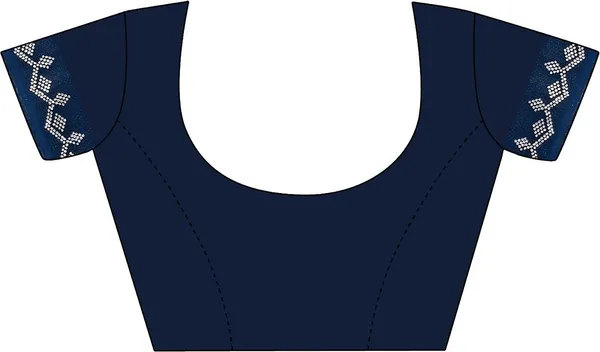 Leelavati_Embellished_Bollywood_Chiffon_Saree_Dark_Blue