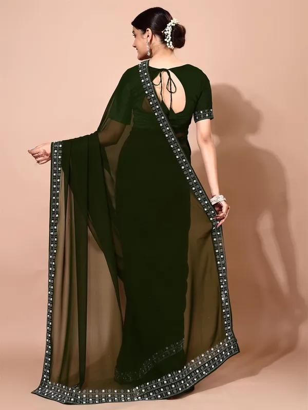 Leelavati_Embellished_Bollywood_Chiffon_Saree_Green
