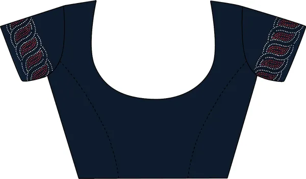 Leelavati_Embellished_Bollywood_Chiffon_Saree_Dark_Blue