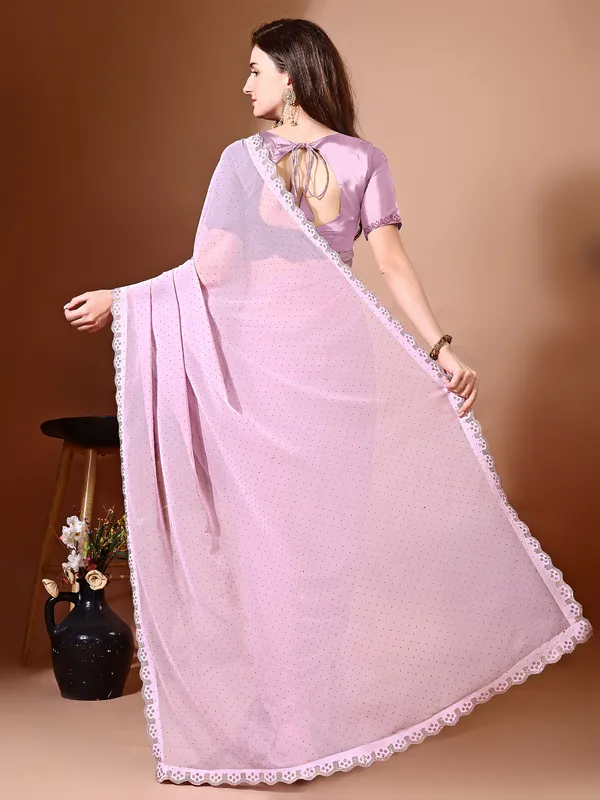 Leelavati_Embellished_Bollywood_Chiffon_Saree_Pink