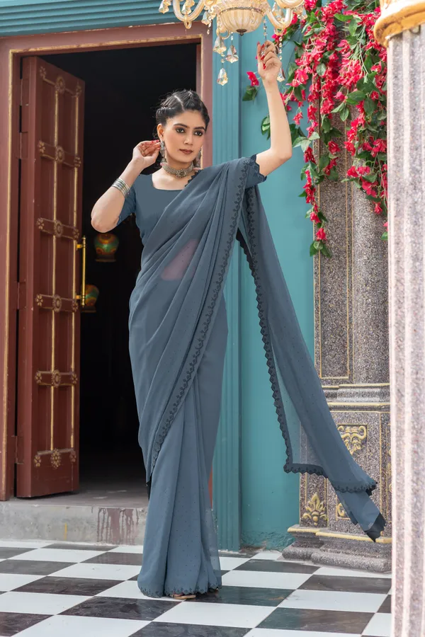 Leelavati_Embellished_Bollywood_Chiffon_Saree_Grey
