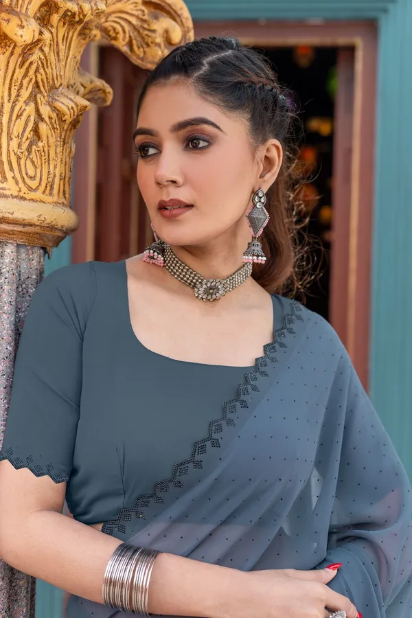 Leelavati_Embellished_Bollywood_Chiffon_Saree_Grey