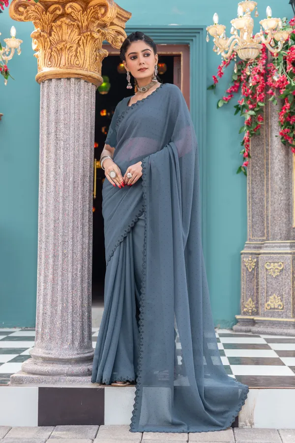 Leelavati_Embellished_Bollywood_Chiffon_Saree_Grey