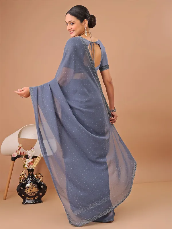 Leelavati_Embellished_Bollywood_Chiffon_Saree_Grey