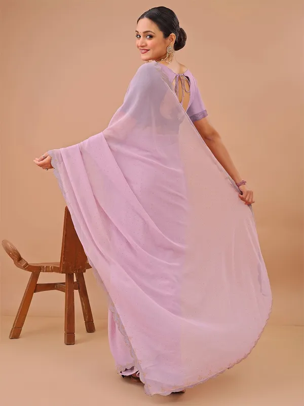Leelavati_Embellished_Bollywood_Chiffon_Saree_Pink