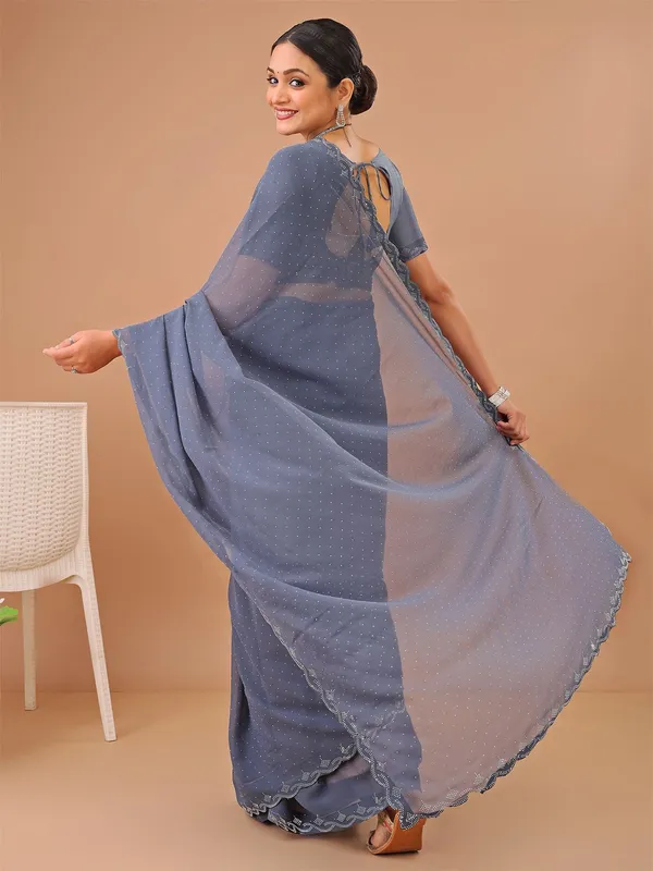 Leelavati_Embellished_Bollywood_Chiffon_Saree_Grey