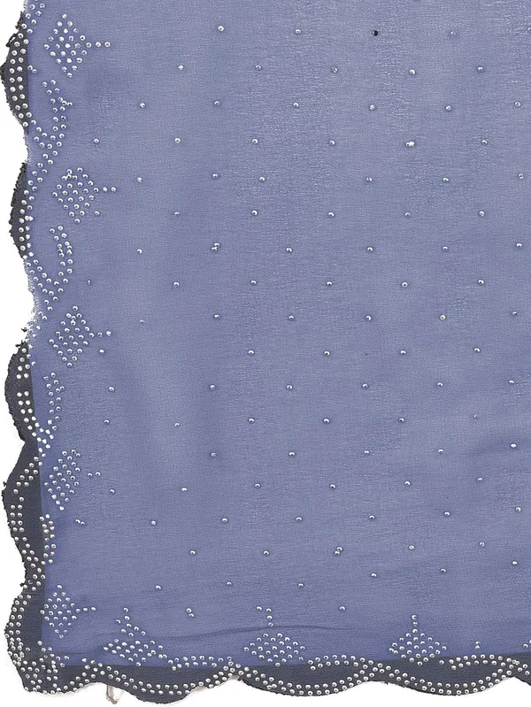 Leelavati_Embellished_Bollywood_Chiffon_Saree_Grey