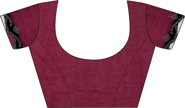 Leelavati_Embellished_Bollywood_Chiffon_Saree_Maroon
