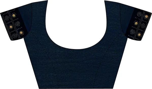 Leelavati_Embellished_Bollywood_Chiffon_Saree_Dark_Blue