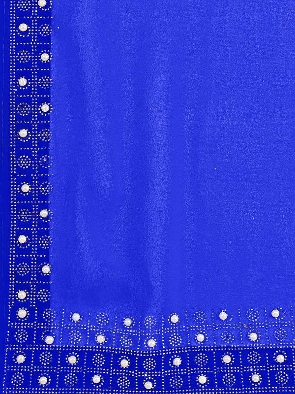 Leelavati_Embellished_Bollywood_Chiffon_Saree_Blue