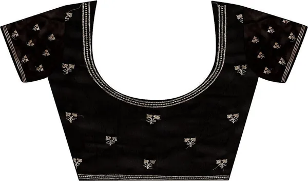 Leelavati_Embroidered_Embellished_Bollywood_Georgette_Saree_Black