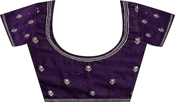 Leelavati_Embroidered_Embellished_Bollywood_Georgette_Saree_Purple