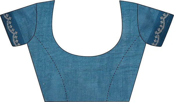 Leelavati_Embellished_Kanjivaram_Silk_Blend_Saree_Blue