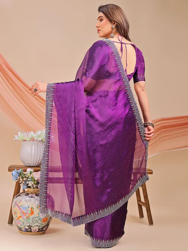 Leelavati_Embroidered_Embellished_Bollywood_Jimmy_Jimmy_Saree_Purple