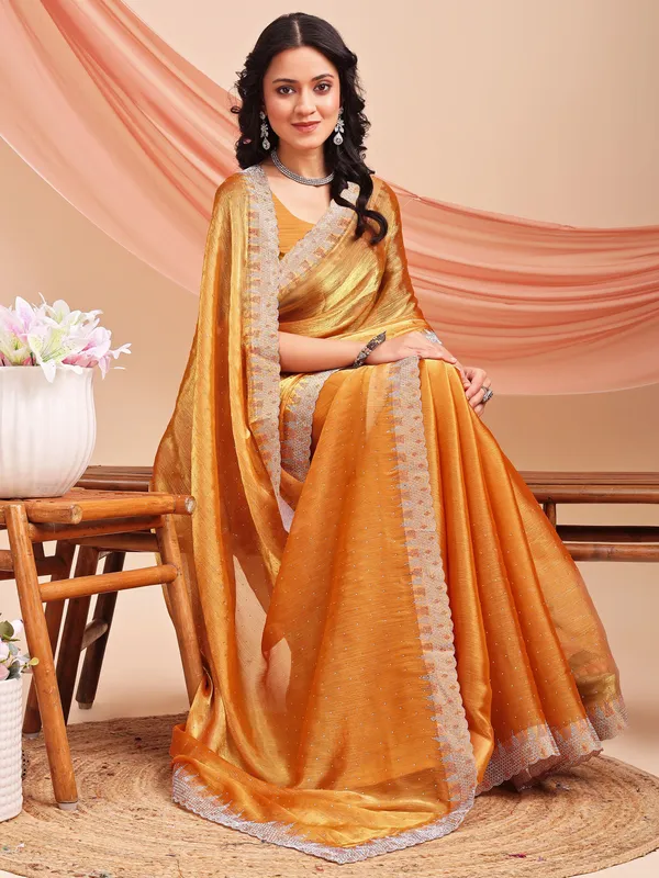 Leelavati_Embroidered_Embellished_Bollywood_Jimmy_Jimmy_Saree_Orange