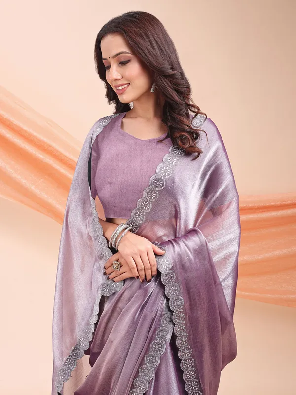 Leelavati_Embellished_Bollywood_Jimmy_Jimmy_Saree_Purple