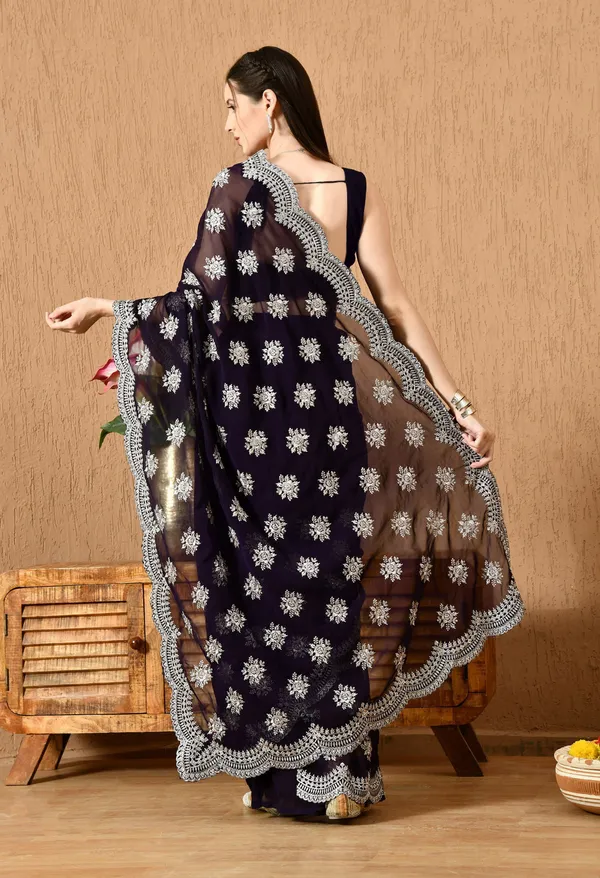 Leelavati_Embroidered_Embellished_Bollywood_Georgette_Saree_Dark_Blue