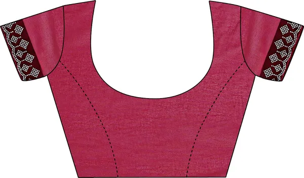 Leelavati_Embellished_Bollywood_Chiffon_Saree_Maroon