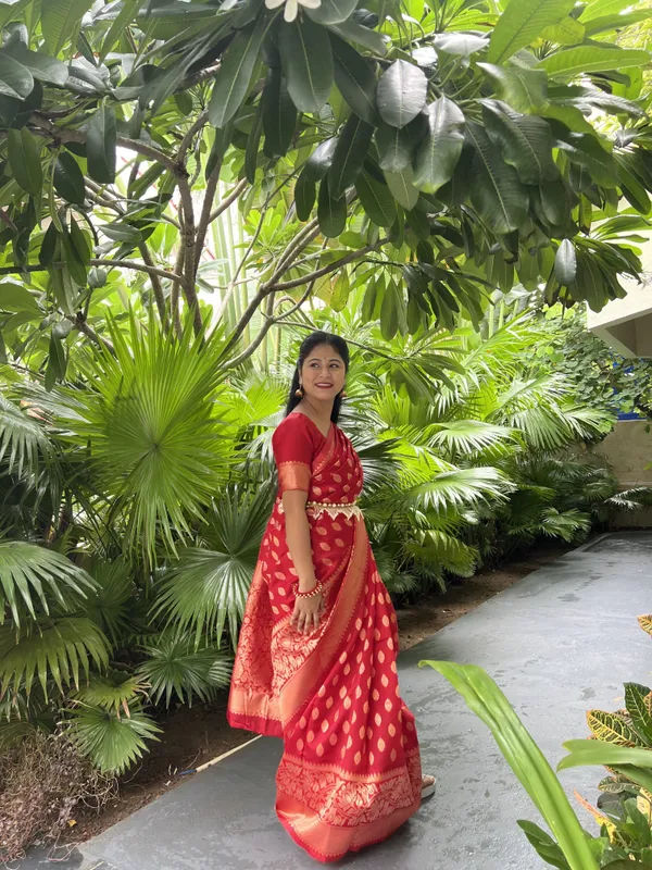 Leelavati_Woven_Self_Design_Kanjivaram_Pure_Silk_Jacquard_Saree_Red