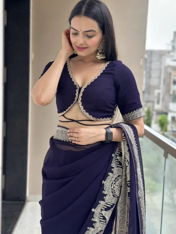 Leelavati_Embroidered_Embellished_Bollywood_Georgette_Saree_Dark_Blue