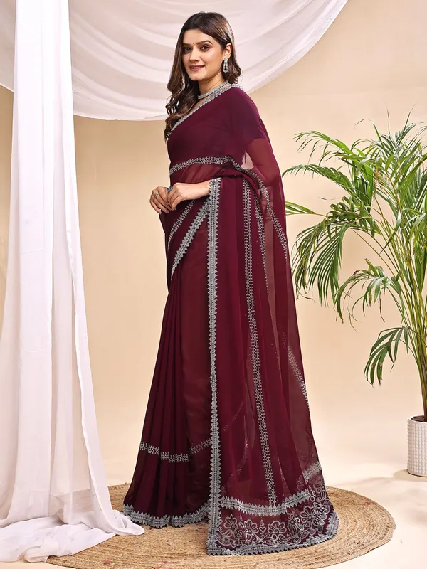 Leelavati_Embroidered_Embellished_Bollywood_Georgette_Saree_Dark_Blue