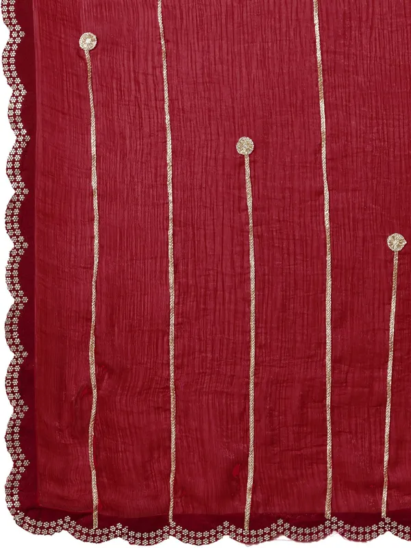 Leelavati_Embellished_Bollywood_Jimmy_Jimmy_Saree_Red