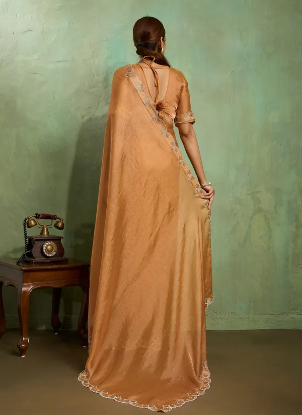 Leelavati_Embellished_Bollywood_Jimmy_Jimmy_Saree_Orange
