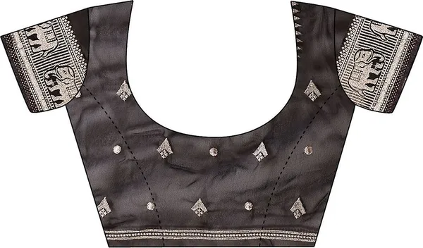 Leelavati_Embroidered_Embellished_Bollywood_Georgette_Saree_Black