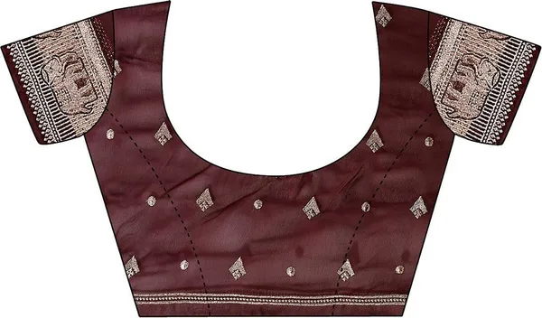 Leelavati_Embroidered_Embellished_Bollywood_Georgette_Saree_Maroon