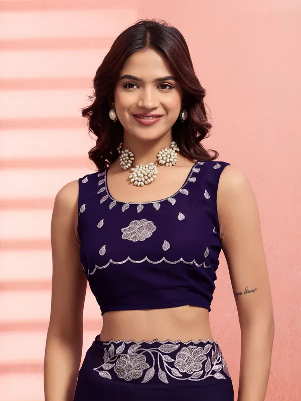 Leelavati_Embellished,_Embroidered_Bollywood_Chiffon_Saree_(Black)