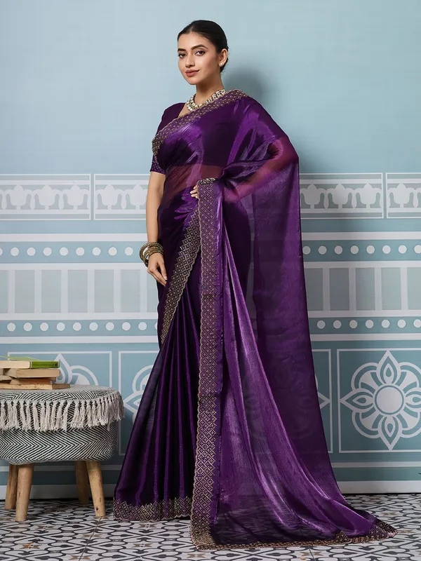 Leelavati_Embellished_Bollywood_Jimmy_Jimmy_Saree_Purple