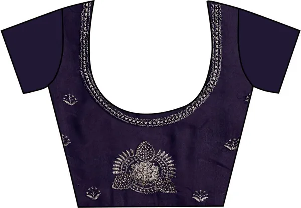 Leelavati_Embroidered_Embellished_Bollywood_Georgette_Saree_Purple