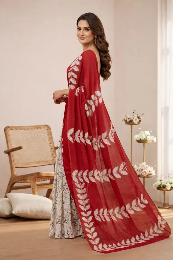 Leelavati_Printed_Ikkat_Pure_Cotton_Saree_Multicolor