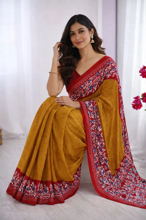 Leelavati_Printed_Ikkat_Pure_Cotton_Saree_Multicolor