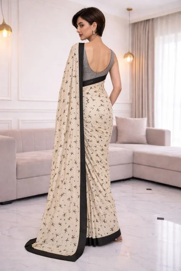 Leelavati_Printed_Floral_Print_Geometric_Print_Blocked_Printed_Ikkat_Pure_Cotton_Saree_Cream