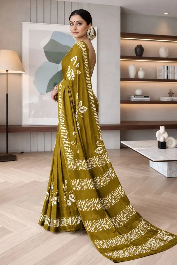 Leelavati_Printed_Ikkat_Pure_Cotton_Saree_Light_Green
