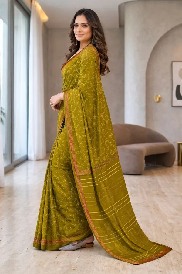Leelavati_Printed_Ikkat_Pure_Cotton_Saree_Light_Green