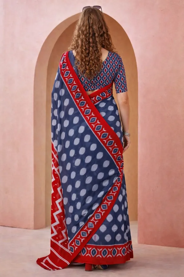 Leelavati_Blocked_Printed_Ikkat_Pure_Cotton_Saree_Grey