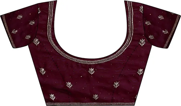 Leelavati_Embroidered_Bollywood_Georgette_Saree_Maroon