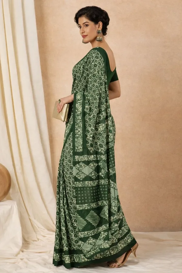 Leelavati_Printed_Ikkat_Pure_Cotton_Saree_Multicolor